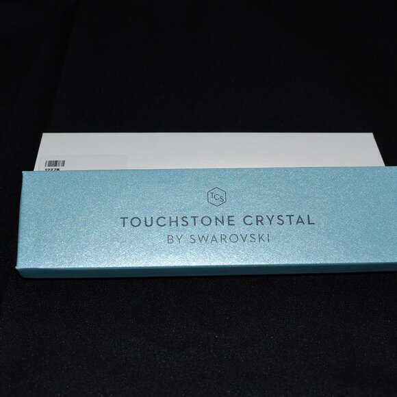 Touchstone Crystal by Swarovski Dark Purple Ice Bracelet 1227B  New in Box - Picture 3 of 5